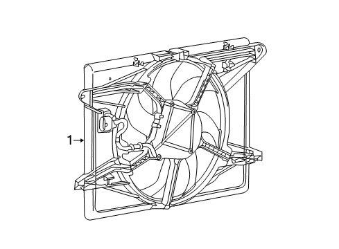 2023 Chrysler Voyager Cooling Fan Diagram