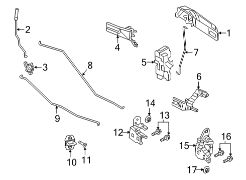2022 Ram 3500 Lock & Hardware Diagram 2