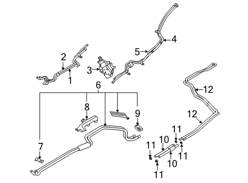 Clip-Hose Diagram for 9731817000
