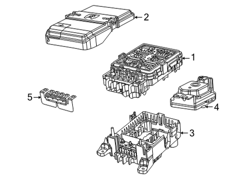 2022 Jeep Grand Cherokee L Fuse & Relay Diagram 2