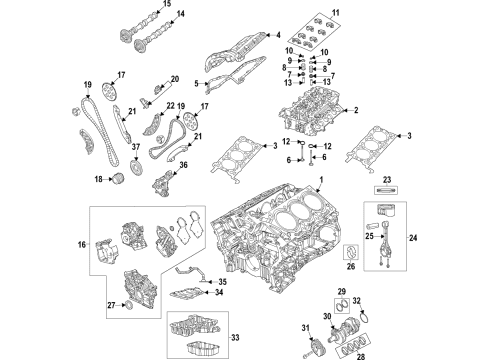 2022 Ram 1500 Engine Parts, Mounts, Cylinder Head & Valves, Camshaft & Timing, Oil Pan, Oil Pump, Crankshaft & Bearings, Pistons, Rings & Bearings, Variable Valve Timing Diagram 7