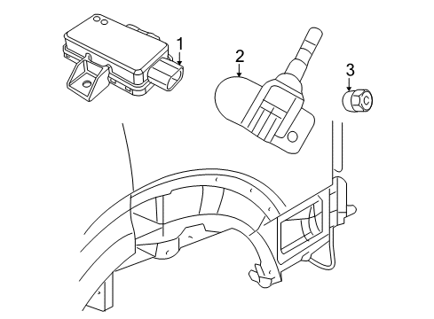 2021 Dodge Challenger Tire Pressure Monitoring Diagram