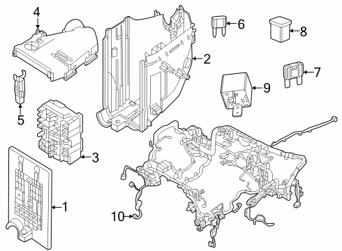 Fuse-J Case Diagram for 68330385AA