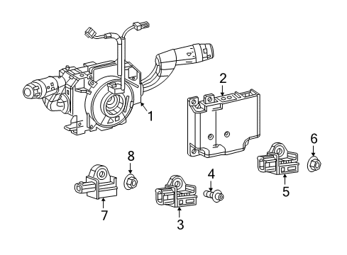 2022 Ram ProMaster City Stability Control Diagram