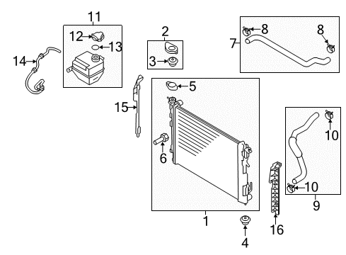 Hose-Hose Diagram for 253313D044