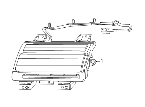 2022 Jeep Gladiator Park & Signal Lamps Diagram 2