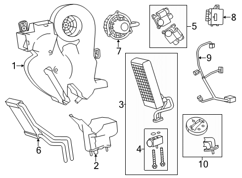 2022 Dodge Durango Auxiliary Heater & A/C Diagram 2