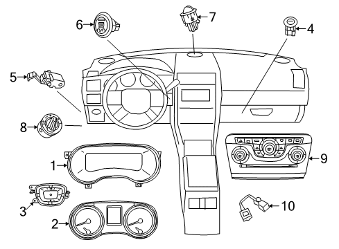 2022 Chrysler 300 Automatic Temperature Controls Diagram 2