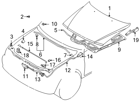 SILENCER-Hood Diagram for MB270606