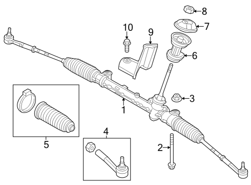 2023 Dodge Hornet STEERING COLUMN Diagram for 7QD95LXHAA