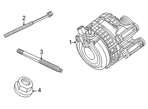 2023 Jeep Gladiator Alternator Diagram 2