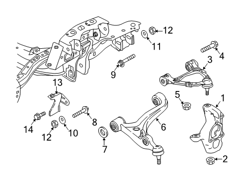 Arm-Lower Control Diagram for 68313228AA