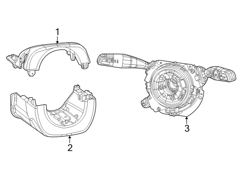 2023 Jeep Grand Cherokee Switches Diagram 2