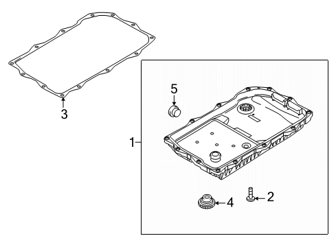 2023 Dodge Durango Transmission Components Diagram 2