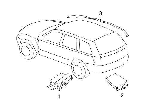 2022 Dodge Durango Electrical Components Diagram 1