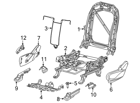 2023 Chrysler Voyager Tracks & Components Diagram 2