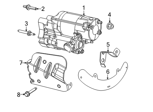 2021 Dodge Challenger Starter Diagram 4