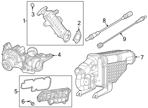 2023 Jeep Compass Emission Components Diagram