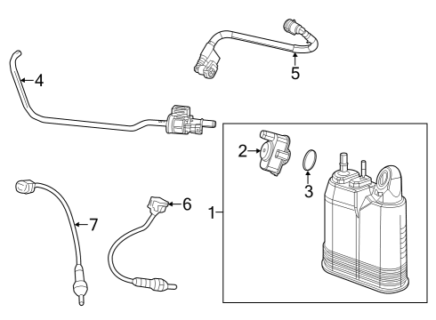 2023 Jeep Grand Cherokee Emission Components Diagram 3