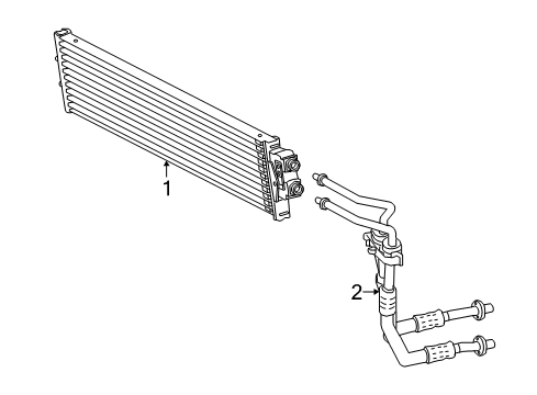 2022 Ram ProMaster City Trans Oil Cooler Diagram