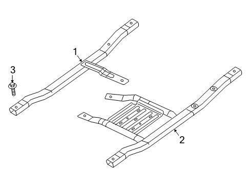 2022 Jeep Gladiator Frame & Components Diagram 3