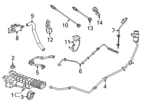 2022 Ram ProMaster City Emission Components Diagram