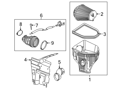 2022 Dodge Challenger Filters Diagram 1