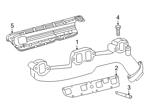 2022 Dodge Challenger Exhaust Manifold Diagram 1
