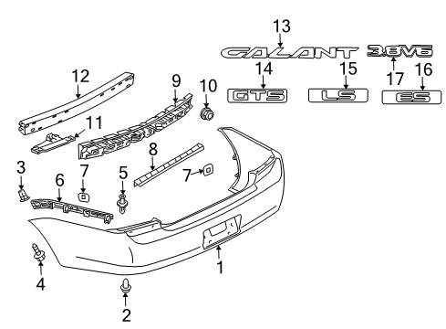 NAMEPLATE-Gt Diagram for MR957774