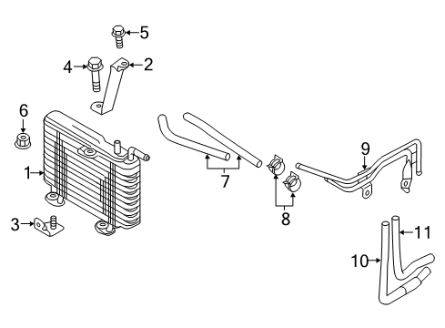 Bolt-Fuel INJECTOR Diagram for MF911257