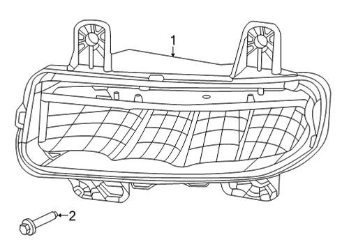 2022 Chrysler Voyager Fog Lamps Diagram