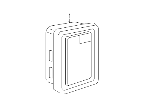 2022 Jeep Gladiator License Lamps Diagram