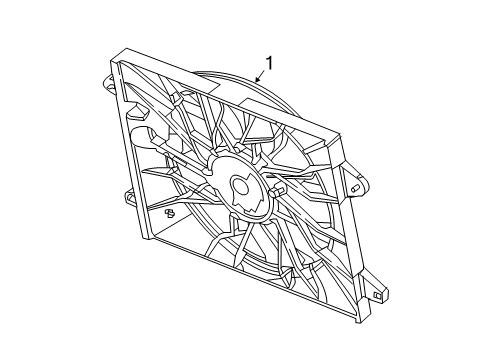 2021 Dodge Charger Cooling System, Radiator, Water Pump, Cooling Fan Diagram 5
