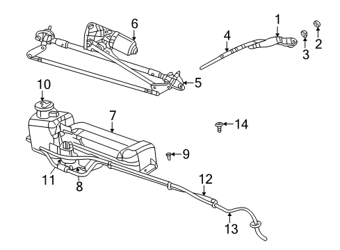 End Cap-Bumper Diagram for 55029244AB