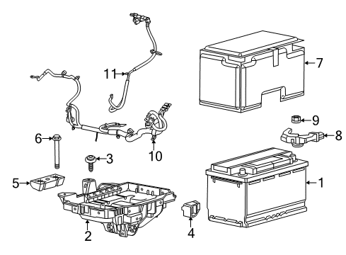 2023 Jeep Cherokee Battery Diagram