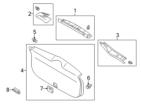 Panel-TAILGATE Diagram for 7224A154XA