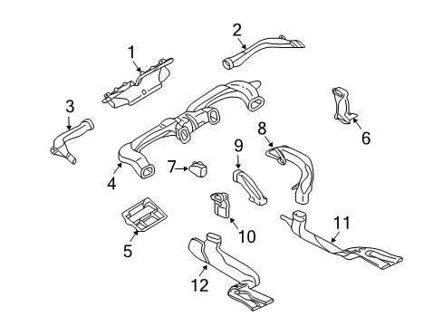 Duct-Foot Heater Diagram for MR958456