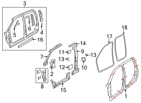 2023 Ram 1500 Classic Uniside Diagram 2