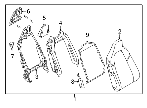Seat-Front Diagram for 6MC77U0DAA
