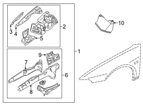Frame Diagram for MR954569