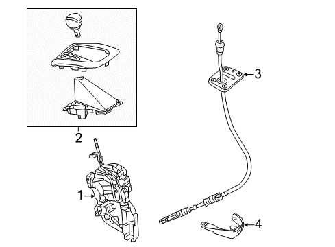 2023 Ram ProMaster 3500 TRANSMISSION Diagram for 68534239AE