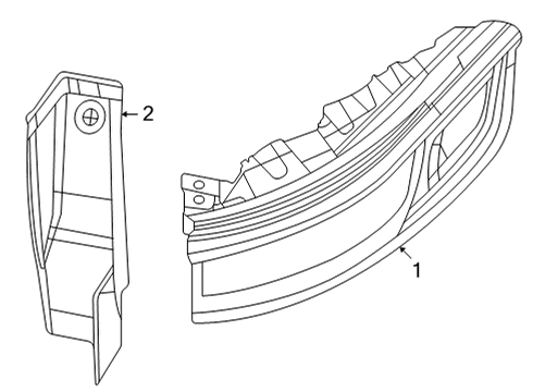 2022 Jeep Grand Cherokee L Tail Lamps Diagram