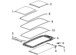 Diagram for Jeep Grand Cherokee Air Deflector - 68518680AC