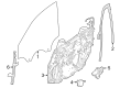 Diagram for Dodge Hornet Window Run - 68607082AA