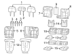 Diagram for 2022 Jeep Grand Cherokee L Seat Cover - 7LE51TX7AB