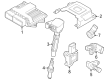 Diagram for Dodge Hornet Engine Control Module - 68402685AC
