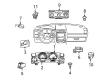 Diagram for Dodge Headlight - 68174064AG
