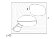 Diagram for Dodge Challenger Car Mirror - 6YQ16SBMAB