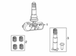 Diagram for Mopar TPMS Sensor - 68378369AF