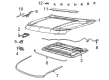 Diagram for Jeep Grand Wagoneer Hood - 68339483AD
